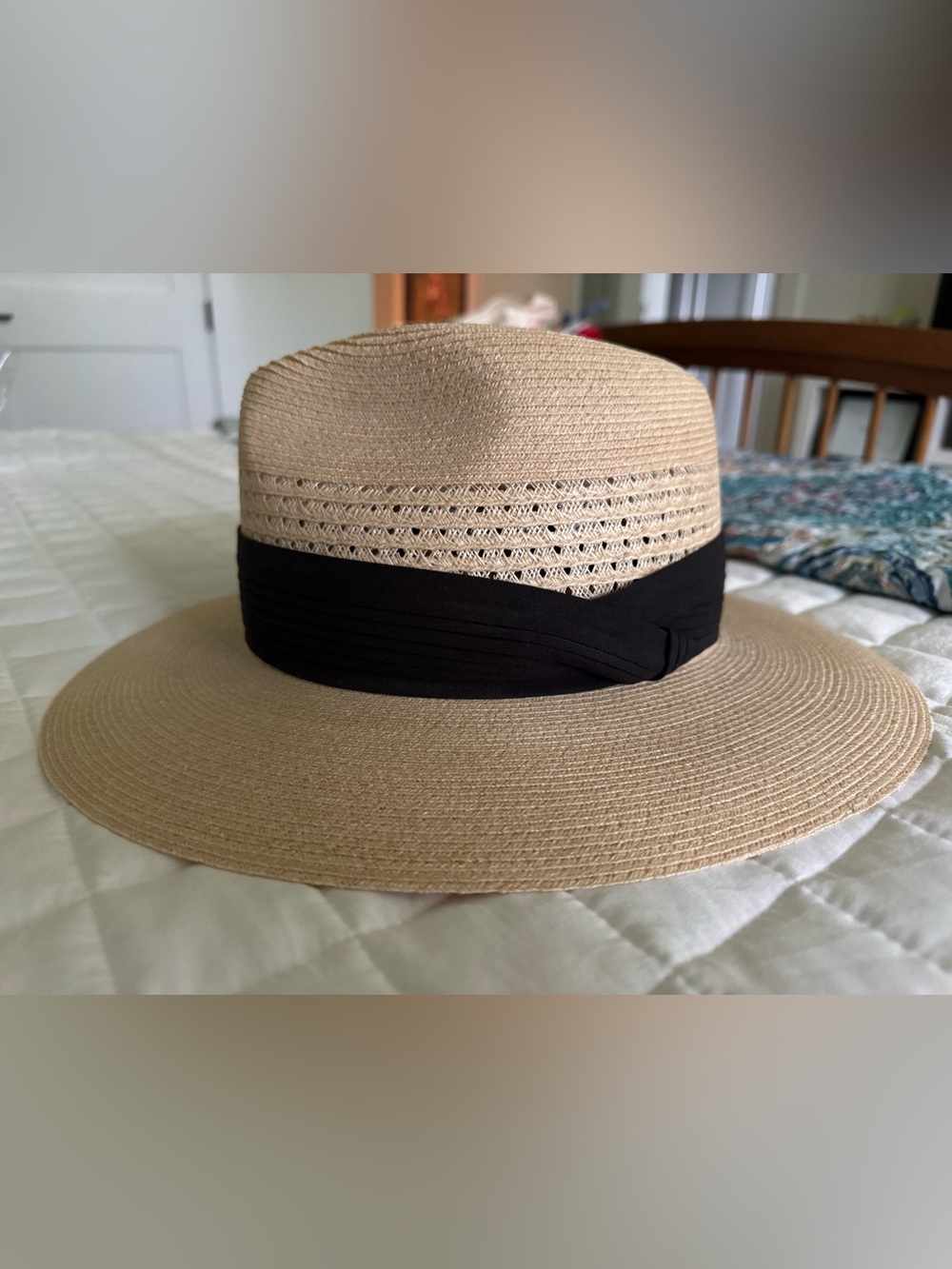 NWOT Akubra Hemp "Range" Straw Panama Sun Hat Size 58 / US 7.25